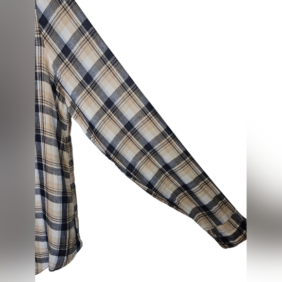 CP Shades Plaid Button Front Shirt, Size S, EUC (Sample) - Picture 6 of 7